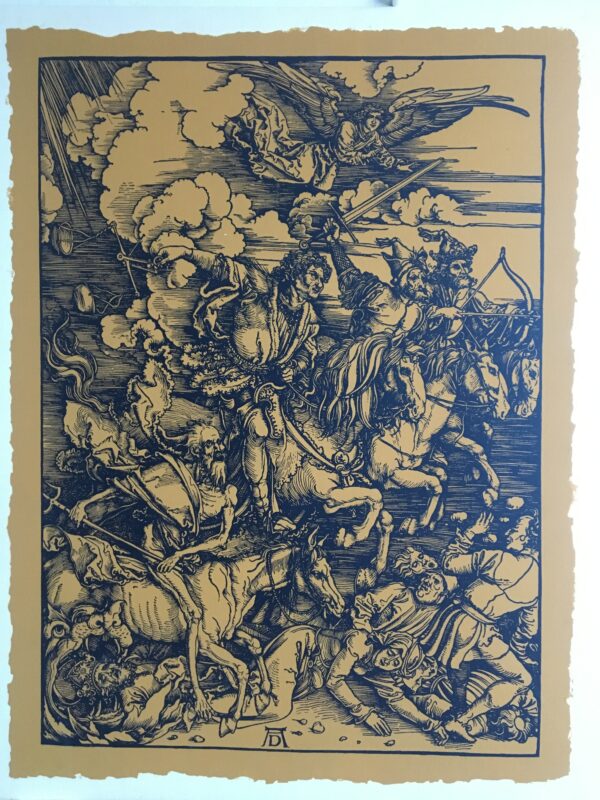 N10    Four Horsemen of the Apocalypse by Durer