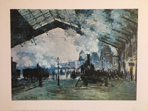 N21   St. Lazarre Train Station  by Monet