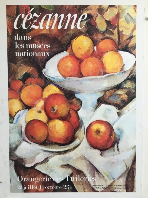 N30   Fruit Still Life  by  Cezanne