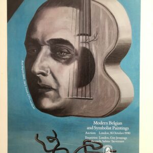 N47   Portrait of P. G. Van Hecke  by Magritte