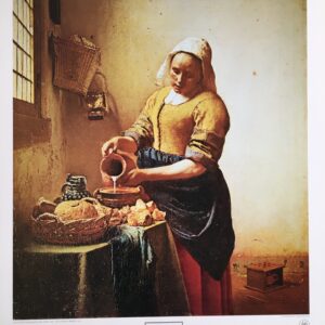 N48   Milkmaid   by  Vermeer