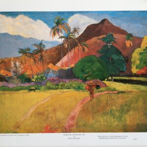 N59  Tahiti Landscape  by  Gauguin