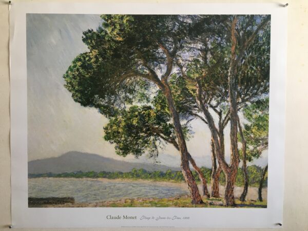 N87  Plage de Juan Les Pins  by  Monet