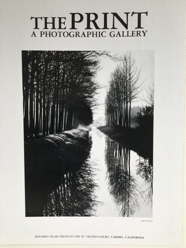 P28  The Print Gallery,  Brett Weston, Holland Canal