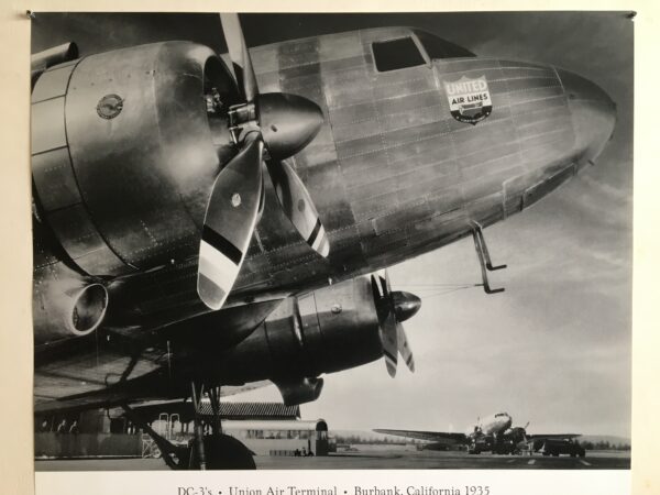 Z11   DC3's  Union Air Terminal in Burbank, CA 1935