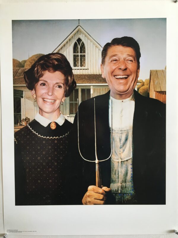 Z21   American Gothic with Ron (Reagan) and Nancy